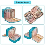 Double Layer Cosmetic Bag